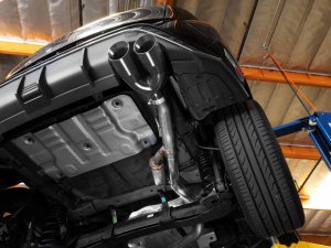 Hyundai Kona Performance Exhaust - aFe - Takeda Axle-Back, 2-1/2in 304 Stainless Steel - Black - `24-`26