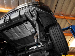 Hyundai Kona Performance Exhaust - aFe - Takeda 2-1/2 IN 304 Stainless Steel Axle-Back - Polished - `24-`26