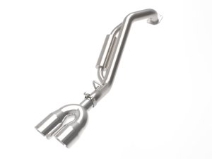 Hyundai Kona Performance Exhaust - aFe - Takeda 2-1/2 IN 304 Stainless Steel Axle-Back - Polished - `24-`26