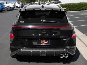 Hyundai Kona Performance Exhaust - aFe - Takeda 2-1/2 IN 304 Stainless Steel Axle-Back - Polished - `24-`26