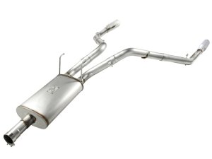 RAM 1500 Classic Performance Exhaust - aFe - MACH Force XP Cat-Back Dual Polished Tips - Polished - `19-`24