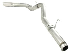 Dodge Diesel Trucks Performance Exhaust - aFe - DPF-Back - Polished - `07-`12