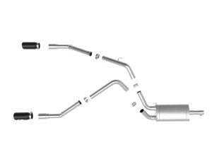 Ram 1500 Classic Performance Exhaust - aFe - Cat Back, Apollo GT 3in 409SS - Black - `19-`24