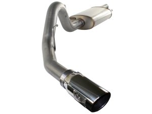 Ford F-150 Raptor Performance Exhaust - aFe - MACHForce XP, Cat-Back, SS-409, Polished Tip - `10-`14