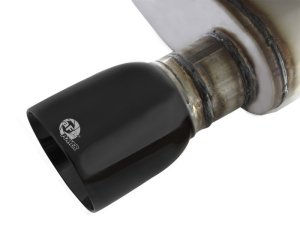 Ford Mustang Performance Exhaust - Rear - aFe - MACH Force XP Axle-Back - Black - `11-`14