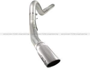 Ford Diesel Trucks Performance Exhaust - aFe - MACHForce XP DPF-Back - Polished - `08-`10