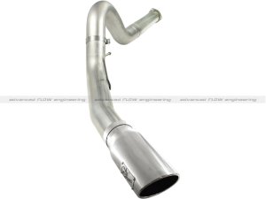 Ford Diesel Trucks Performance Exhaust - aFe - MACH Force XP DPF-Back - Polished - `11-`14