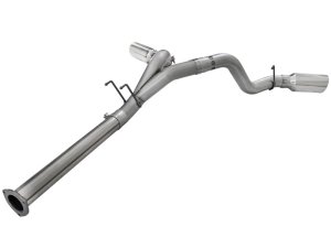 Ford Trucks Performance Exhaust - aFe - DPF-Back, Large Bore-HD, 4in 409 Stainless Steel - Polished - `11-`14 Ford Trucks Performance Exhaust - aFe - DPF-Back, Large Bore-HD, 4in 409 Stainless Steel - Polished - `11-`14