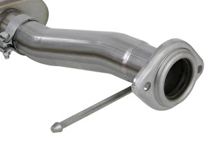 Ford F-150 Performance Exhaust - aFe - Rebel Series Cat Back - Polished - `11-`14