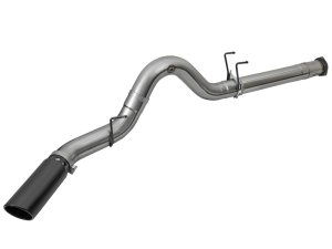 Ford Diesel Trucks Performance Exhaust - aFe - Large Bore-HD 5in DPF Back 409 SS - Black - `17-`25 Ford Diesel Trucks Performance Exhaust - aFe - Large Bore-HD 5in DPF Back 409 SS - Black - `17-`25