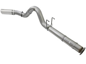Ford Diesel Trucks Performance Exhaust - aFe - DPF Back, Large Bore-HD 5 IN 409 Stainless Steel - Polished - `17-`25 Ford Diesel Trucks Performance Exhaust - aFe - DPF Back, Large Bore-HD 5 IN 409 Stainless Steel - Polished - `17-`25