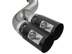 Ford Diesel Trucks Performance Exhaust - aFe - Rebel XD Series DPF-Back - Black - `17-`18