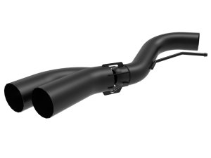 Ford F-150 Performance Exhaust - aFe - Rebel 409 Stainless Steel DPF-Back - Black - `18-`21