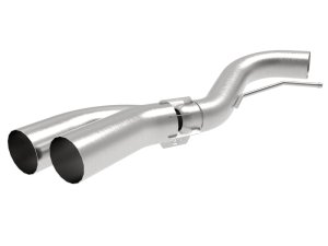 Ford F-150 Performance Exhaust - aFe - Rebel Series DPF-Back - Dual Brushed - `18-`21