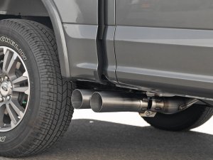 Ford F-150 Performance Exhaust - aFe - Rebel Series DPF-Back - Dual Brushed - `18-`21