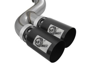 Ford F250 Performance Exhaust - aFe - Rebel XD 4in 409 SS DPF-Back - Black - `11-`14