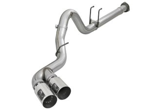 Ford F250 Performance Exhaust - aFe - DPF Back, Rebel XD Series - Polished - `11-`14
