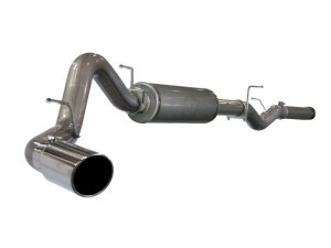 GMC Sierra Performance Exhaust - aFe - MACHForce XP Cat Back - Polished - `06-`07