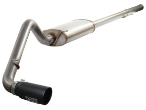 Chevrolet Silverado Performance Exhaust - aFe - MACH Force XP Cat-Back SS-409 - Black - `09-`13