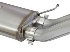 GMC Sierra Performance Exhaust - aFe - MACH Force-Xp 3 IN 409 Stainless Steel Cat-Back - Black - `09-`16