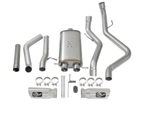 Chevrolet Silverado 1500 Performance Exhaust - aFe - MACH Force-Xp Cat Back - Polished - `09-`18