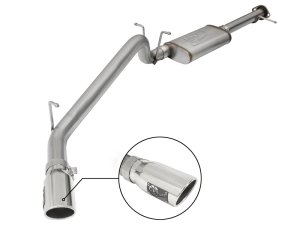 Chevrolet Colorado Performance Exhaust - aFe - MACH Force-Xp Cat Back - Polished - `17-`22