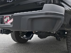 GMC Canyon Performance Exhaust - aFe - MACH Force-Xp Hi-Tuck 3in. 409 Stainless Cat-Back - Black - `15-`18