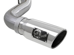 Chevrolet Silverado 1500 Performance Exhaust - Rear - aFe - Apollo GT Series Cat-Back - Polished - `19-`25