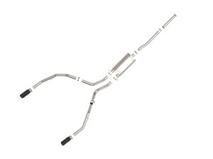 GMC Truck Performance Exhaust - Rear - aFe - Apollo GT Series Cat-Back, Dual Rear Exit - Black - `09-`18