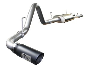 Toyota Tundra Performance Exhaust - aFe - MACH Force-Xp Cat-Back SS-409 - Black - `07-`09 Toyota Tundra Performance Exhaust - aFe - MACH Force-Xp Cat-Back SS-409 - Black - `07-`09