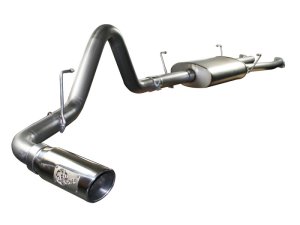 Toyota Tundra Performance Exhaust - aFe - MACH Force XP Cat Back - Polished - `07-`09 Toyota Tundra Performance Exhaust - aFe - MACH Force XP Cat Back - Polished - `07-`09