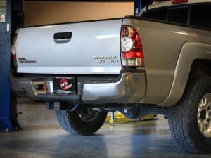 Toyota Tacoma Performance Exhaust - aFe - Cat Back, ROCK BASHER Hi-Tuck - `05-`15 Toyota Tacoma Performance Exhaust - aFe - Cat Back, ROCK BASHER Hi-Tuck - `05-`15