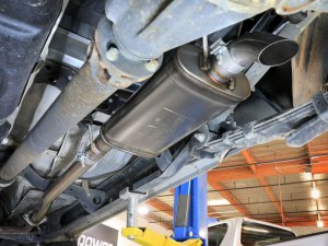 Toyota Tacoma Performance Exhaust - aFe - Cat Back, ROCK BASHER Hi-Tuck - `05-`15 Toyota Tacoma Performance Exhaust - aFe - Cat Back, ROCK BASHER Hi-Tuck - `05-`15