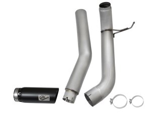 Nissan Titan Performance Exhaust - aFe - Large Bore HD DPF-Back Stainless Steel - Black - `16-`19 Nissan Titan Performance Exhaust - aFe - Large Bore HD DPF-Back Stainless Steel - Black - `16-`19