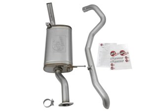 Nissan Patrol Y61 Performance Exhaust - aFe - MACH Force-Xp Cat Back Hi-Tuck - `01-`16