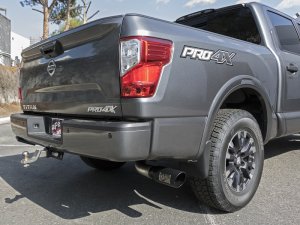 Nissan Titan Performance Exhaust - aFe - MACH Force-Xp Cat-Back - Black - `17-`24