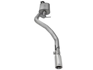 Jeep Commander Performance Exhaust - aFe - MACH Force XP Cat-Back - Stainless / Polished Tip - `06-`09