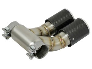 Porsche Boxster S Performance Exhaust - aFe - Mach Force-Xp - Carbon Fiber - `13-`16