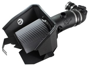 Ford Diesel Trucks Performance Air Intake - aFe - Magnum FORCE Stage-2 Pro DRY S - `08-`10