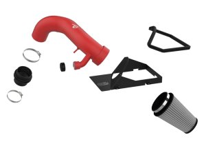 Volkswagen GTI Performance Air Intake - aFe - Rapid Induction Red Edition w/ Pro DRY S Filter - Red - `15-`21