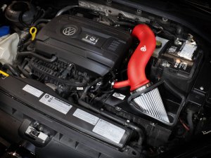 Volkswagen GTI Performance Air Intake - aFe - Rapid Induction Red Edition w/ Pro DRY S Filter - Red - `15-`21