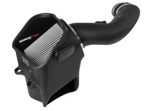Ford Diesel Trucks Performance Air Intake - aFe - Magnum FORCE Stage-2 Pro DRY S - `17-`18