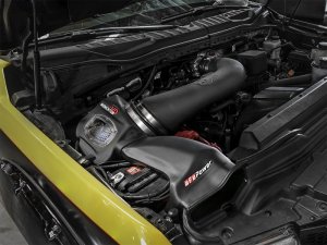 Ford Super Duty Performance Air Intake - aFe - Momentum GT Pro 5R - Black - `17-`19