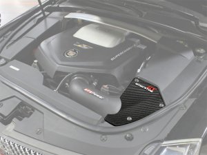 Cadillac CTS-V Performance Air Intake - aFe - P5R Carbon Fiber - `09-`15