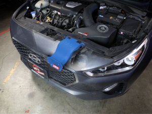 Hyundai Elantra GT Performance Air Intake - aFe - Dynamic Air Scoop (D.A.S.) - Blue - `18-`20 Hyundai Elantra GT Performance Air Intake - aFe - Dynamic Air Scoop (D.A.S.) - Blue - `18-`20