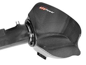 BMW M2 Performance Air Intake - aFe - Black Series Stage-2 Carbon Fiber CAIS w/ Pro DRY S Filter - Black - `16-`18