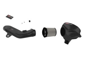 BMW M2 Performance Air Intake - aFe - Black Series Stage-2 Carbon Fiber CAIS w/ Pro DRY S Filter - Black - `16-`18