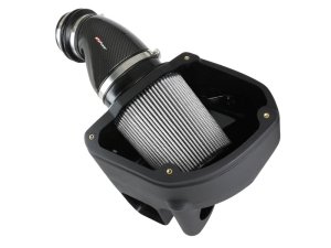BMW M5 Performance Air Intake - aFe - Black Series Stage-2 Carbon Fiber with Pro DRY S Media - Black - `18-`23