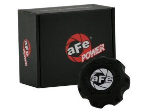 Ford Diesel Trucks Oil Cap - aFe - Billet Aluminum - Matte Black - `11-`14
