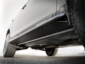 Subaru Outback Off-Road Sliders - aFe - Terra Guard Trail - Black - `15-`19